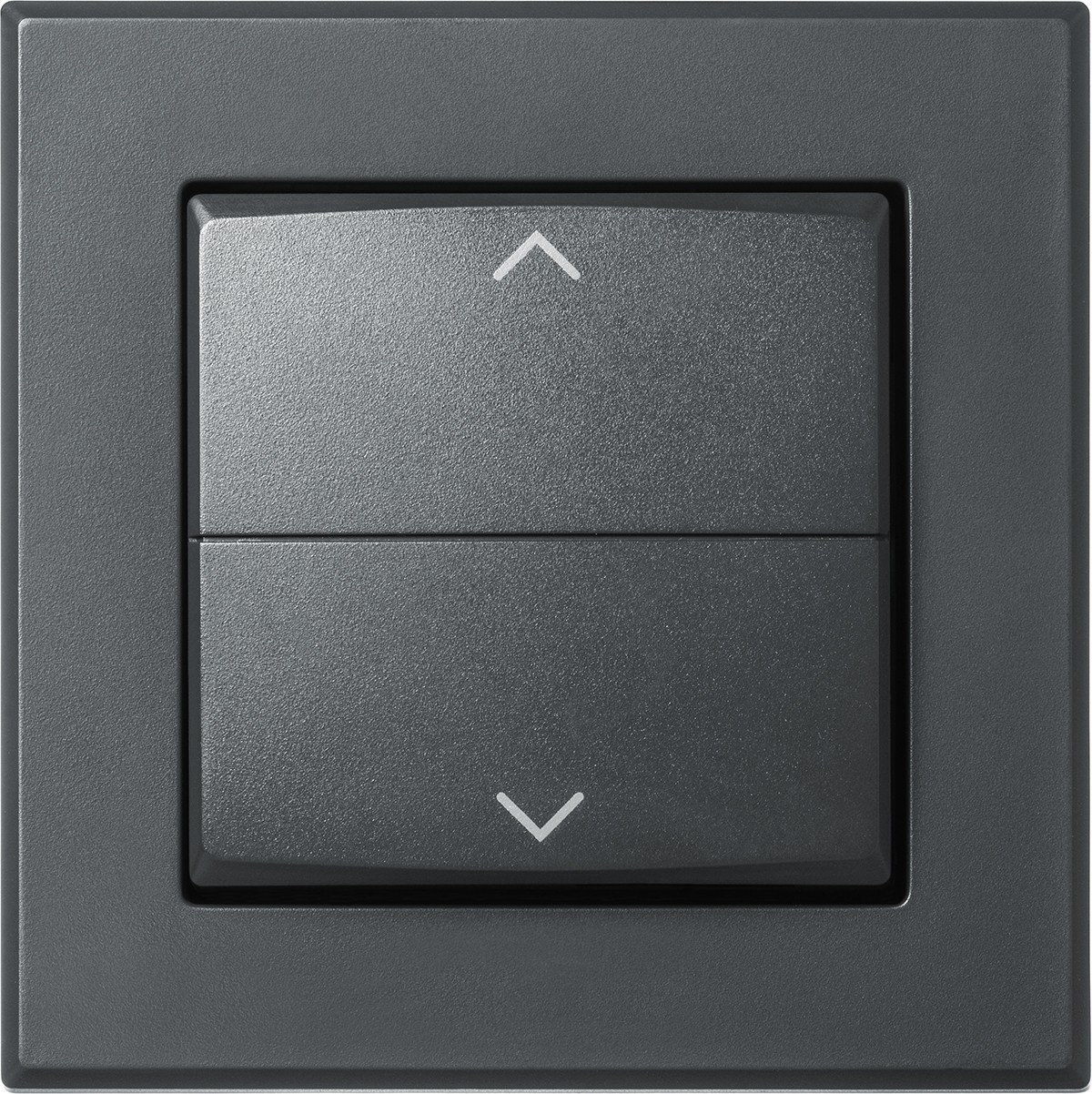 619543-2_HmIP-Tasterwippe-fuer-Markenschalter-mit-Pfeilen-anthrazit-V_156171A0A jpg - Produktbild Vorderseite 619543-2_HmIP-Tasterwippe-fuer-Markenschalter-mit-Pfeilen-anthrazit-V_156171A0A jpg - Produktbild Vorderseite